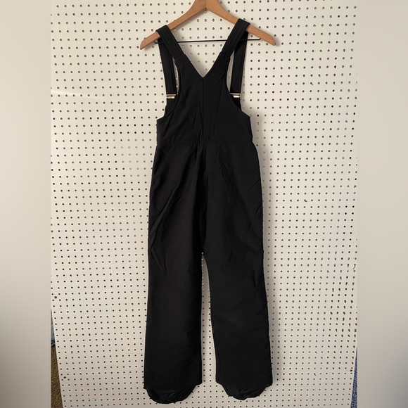 Vintage Obermayer Black Bib Snowsuit pants Bibs - Picture 6 of 9
